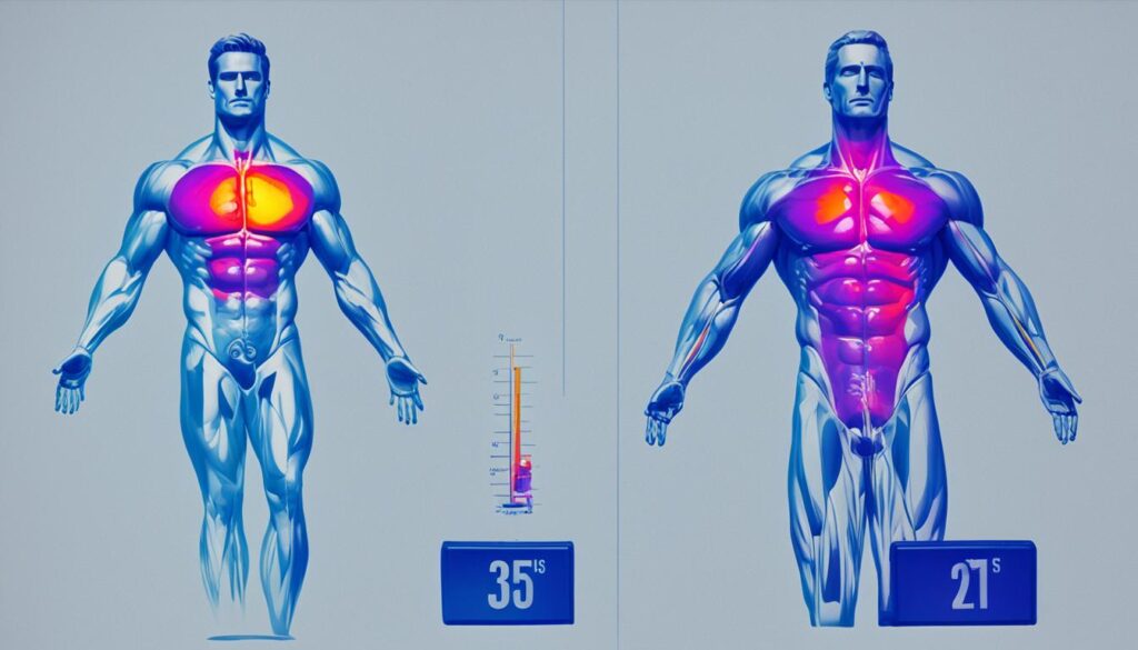 thermal stress effects on testosterone