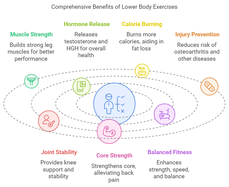 Key Benefits of Lower Body Exercises