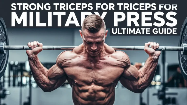 Strong Triceps for Military Press