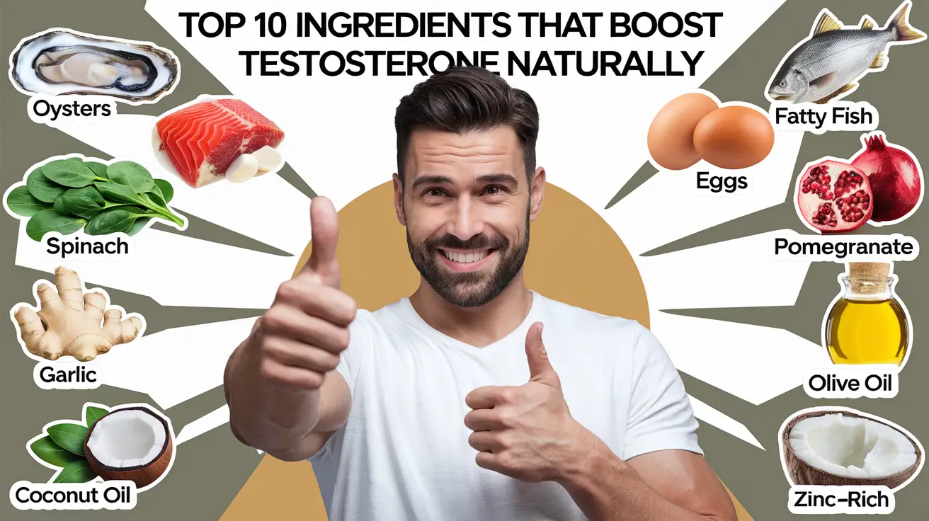 Top 10 Ingredients That Boost Testosterone Naturally