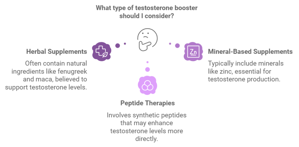 What type of testosterone booster should I consider?