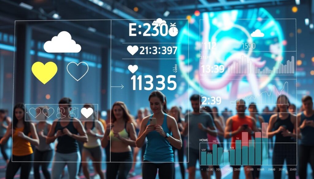 virtual fitness tracking