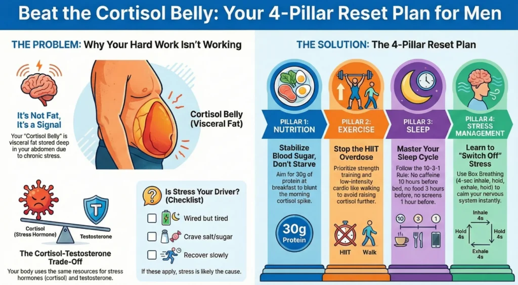 Beat the Cortisol Belly Plan