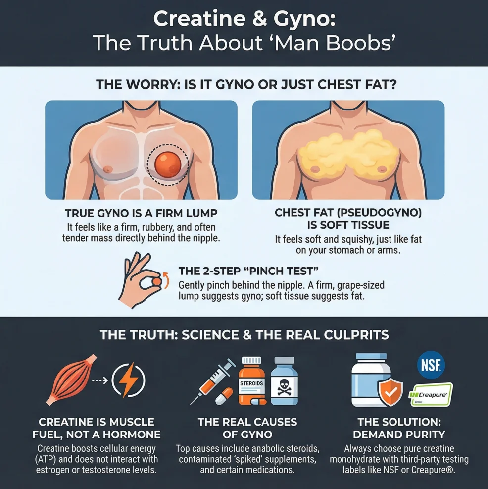 Creatine and Gynecomastia: The Truth