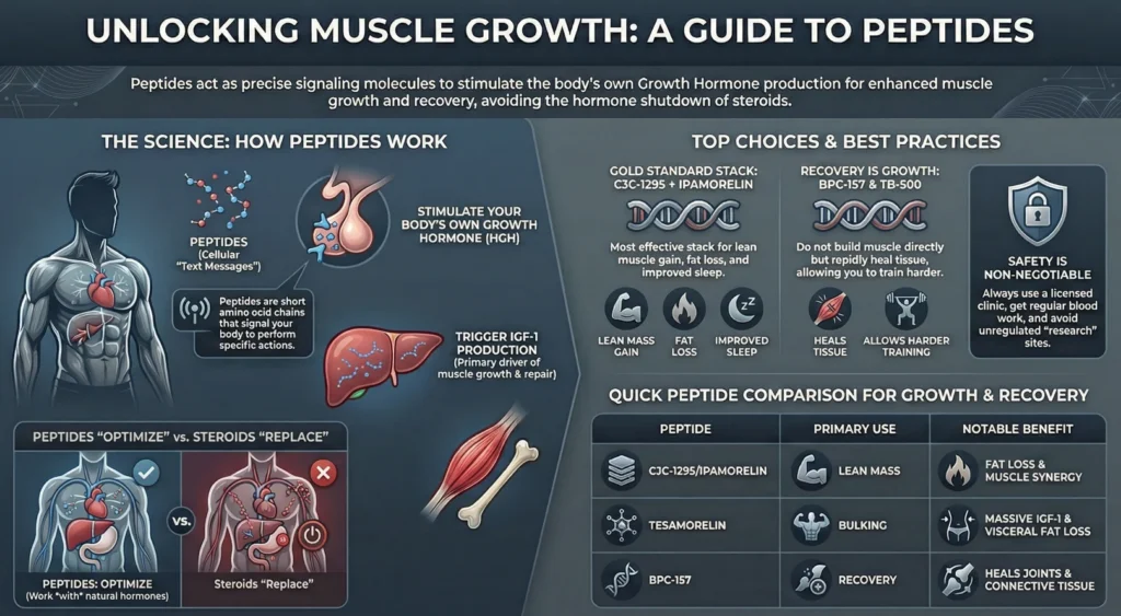 Guide to Peptides and Muscle Growth