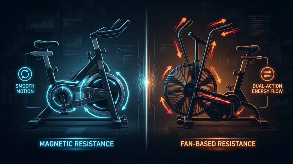 Exercise Bikes for Home Workouts: The No-BS Buyers Guide for 2026 3 Exercise bike resistance comparison