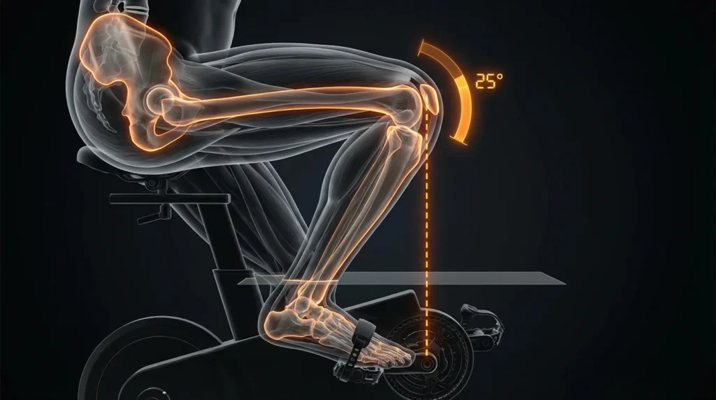 Exercise Bikes for Home Workouts: The No-BS Buyers Guide for 2026 4 Skeletal cycling knee angle