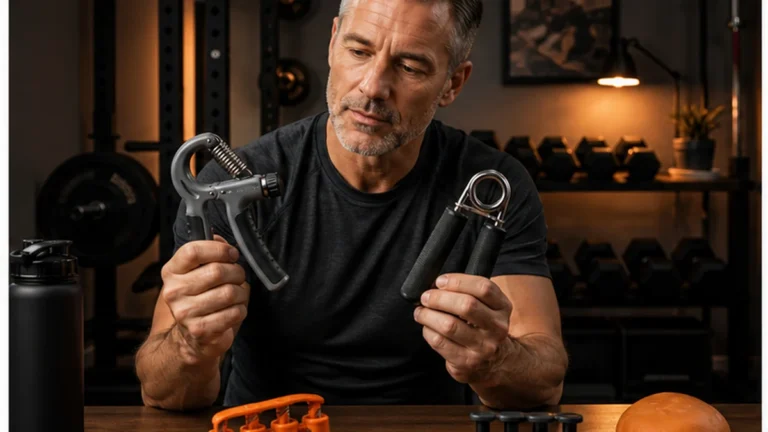 Best Grip Strengtheners for Men | Grippers, Pinch and Extensors 9 An adjustable gripper plus finger extensor bands gives most men a balanced, measurable starting kit.