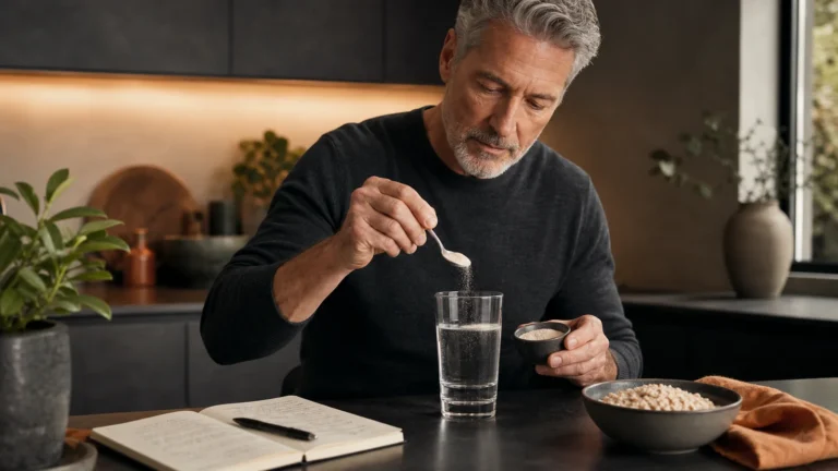 Prebiotic Supplements | Choose Fiber Without More Bloating 4 Man over 50 starting with a small measured amount of prebiotic fiber
