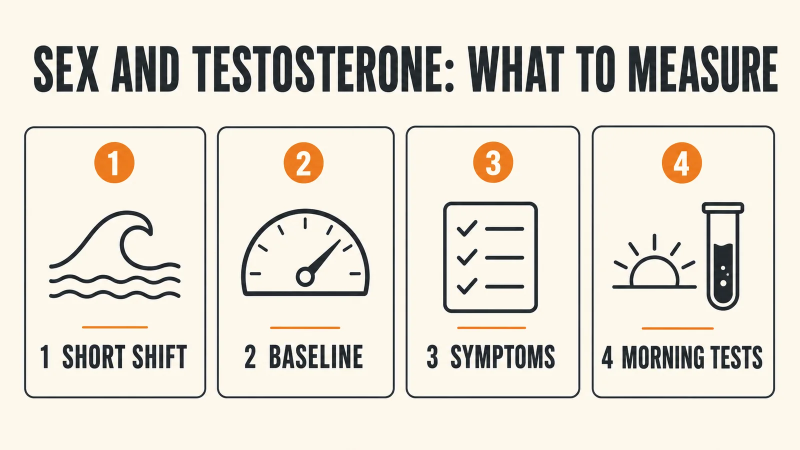 Does Sex Boost Testosterone? | Short-Term Changes vs. Lasting Levels 6 Evidence map separating sexual activity testosterone fluctuations baseline levels symptoms and clinical testing