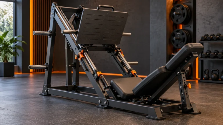 Best Leg Press Machines for Home Gyms | Exact Models and Operating Space 4 Illustrative leg-press equipment with visible frame and loading space.